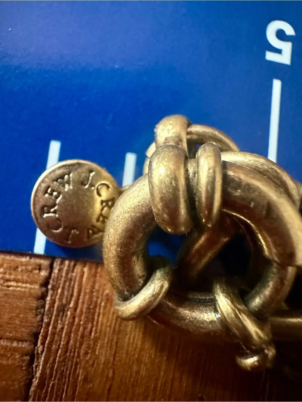 J.CREW Vtg Maximalist, Art Deco, Charm Bracelet Rare